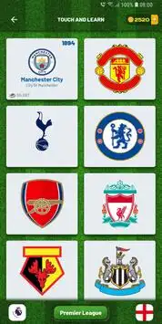 Clubes de Fútbol Logo Concurso Screen Shot 3