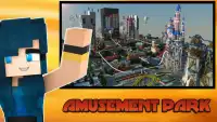 Park Builder Craft - Part: Roller Coaster Screen Shot 1