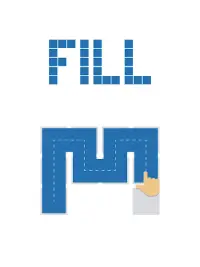 Fill - one-line puzzle game Screen Shot 7