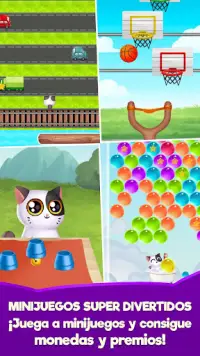 Mi Gato Mimitos 2 – Mascota Virtual con Minijuegos Screen Shot 5