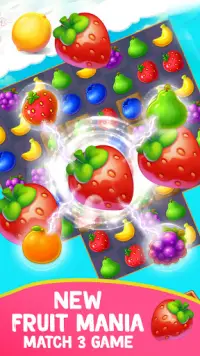 Fruit Mania Cruise – Match 3 Puzzle Games Screen Shot 3