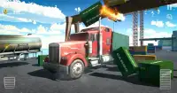 Kargo kamyon şoförü euro kamyon sürüş Screen Shot 3