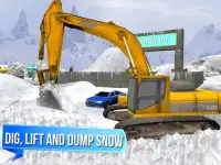 Snow Excavator Rescue Sim 3D Screen Shot 7