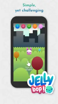 Jelly bop - Cute, casual fun! Screen Shot 0