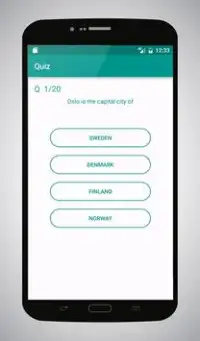 Countries & Capitals Game -  Flags, Quiz Screen Shot 2