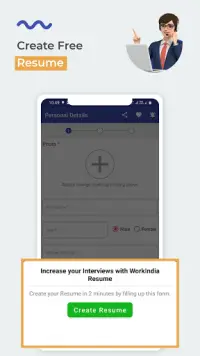 WorkIndia Job Search App - Work From Home Jobs Screen Shot 7