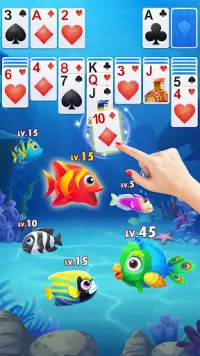 Solitaire Fish Screen Shot 1