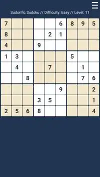 Sudorific Sudoku Screen Shot 2