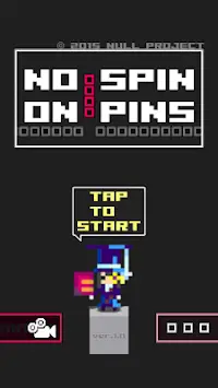 NoSpinOnPins - Tap Puzzle Game Screen Shot 0