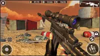 रेगिस्तान स्नाइपर शूटिंग -मुफ्त शूटिंग खेल: एफपीएस Screen Shot 3