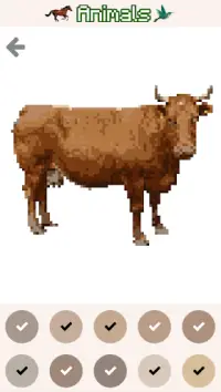 Animals Color by Number - Animals pixel art Screen Shot 10