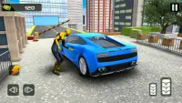 Superhero Car Stunts - Racing Car Games Screen Shot 1
