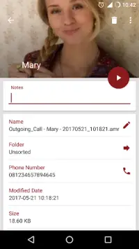 RMC: Android Call Recorder Screen Shot 3