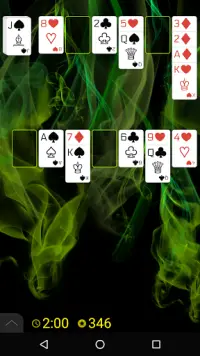 All In a Row Solitaire Screen Shot 2