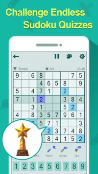 Sudoku - Free Classic Number P Screen Shot 4
