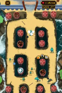 Tower defense : Fish attack Screen Shot 1