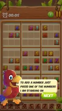 Parrot Sudoku Screen Shot 1