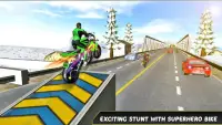 Highway Bike Stunt: Bike Racing Game Screen Shot 2