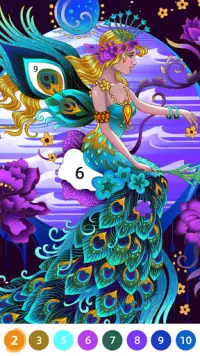 Sweet Coloring: Color by Number Painting Game Screen Shot 6