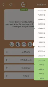 Milyonçu - Azərbaycan Dili, Ədəbiyyatı, Sual Cavab Screen Shot 3