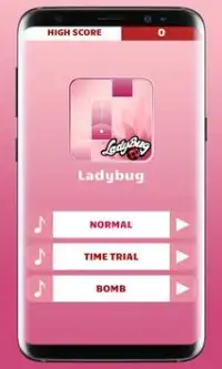 Ladybug Piano Tiles Screen Shot 1