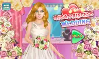 Rosa gry księżniczka ślub Screen Shot 0
