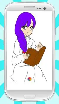 100 Princesa Anime Para Pintar Screen Shot 4