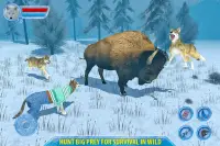 ذئب القطب الشمالي 3D سيم Screen Shot 13