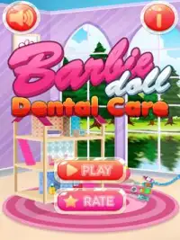 Barbie Doll Dentist-Girls Game Screen Shot 0