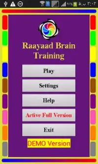 Raayaad Brain Training Game Screen Shot 0