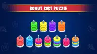 Donut Sort Puzzle: Color Sorti Screen Shot 1