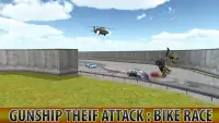 حربية اللص هجوم: الدراجة سباق Screen Shot 0