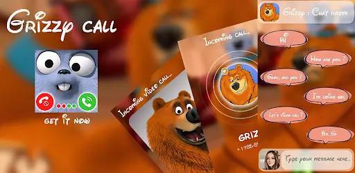 Grizzy Lemmings Fake Call for Android - Download