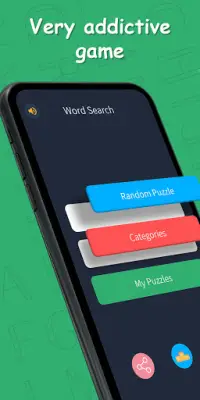 Word Search Puzzle Creator – Word Scramble Trivia Screen Shot 0