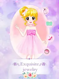 Sweetheart Princess Dress Up - fun game for girls Screen Shot 5