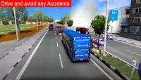 Real Bus Coach Driving Simulator 3D-jogos de ônibu Screen Shot 0