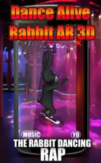 Dance Alive Rabbit AR 3D Screen Shot 1