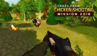 Crazy Farm Chicken Shooting Mission 2018 Screen Shot 1
