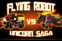 Flying Robot vs. Unicorn Saga Screen Shot 6