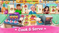 Cooking Sweet: Design de casa, Jogos de Chef Screen Shot 4