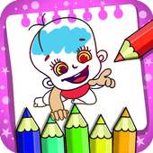 Baby Cute Coloring Books