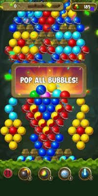 Bubble Shooter: Jungle Bubble Pop Free Screen Shot 11