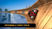 Vertical Mega Ramp Car Driving Stunts Simulator 3D Screen Shot 5