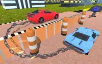 Extreme Chained Car Racing 3D Screen Shot 4