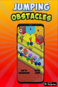 Jumping Obstacles Screen Shot 1