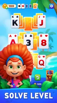 Solitaire Card Island Story Screen Shot 6