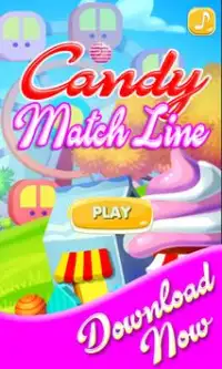 Candy Match Line Mania - Match 3 Game Screen Shot 0