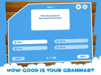Quiz de Pronomes em Gramática Inglesa Screen Shot 0