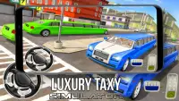 Luxury Car Driving Simulator - Limousine Taxi 3D Screen Shot 3