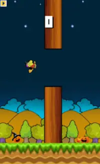 Flappy Witch - Halloween Screen Shot 2